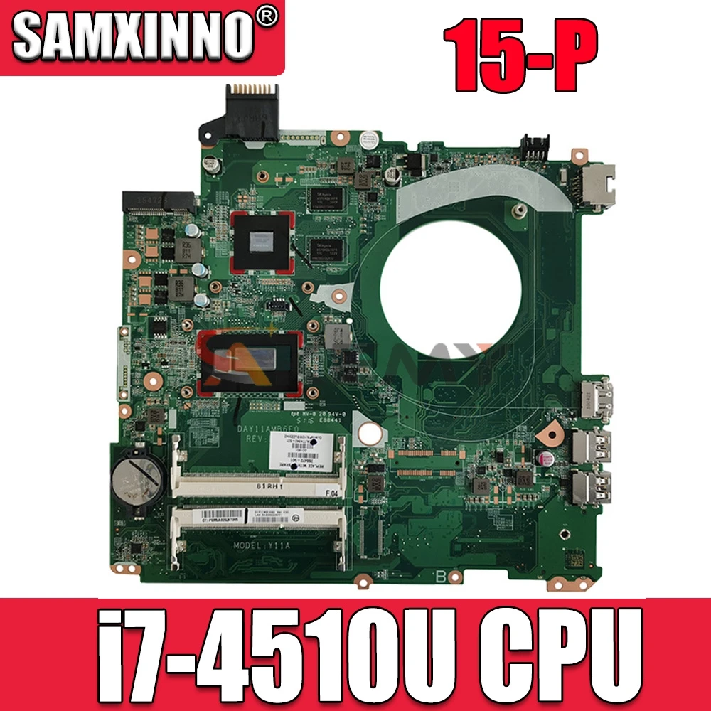 

Для HP павильон 15-P DAY11AMB6E0 SR1EB i7-4510U N15S-GT-S-A2 DDR3L Тетрадь материнская плата полный тест 100% работы
