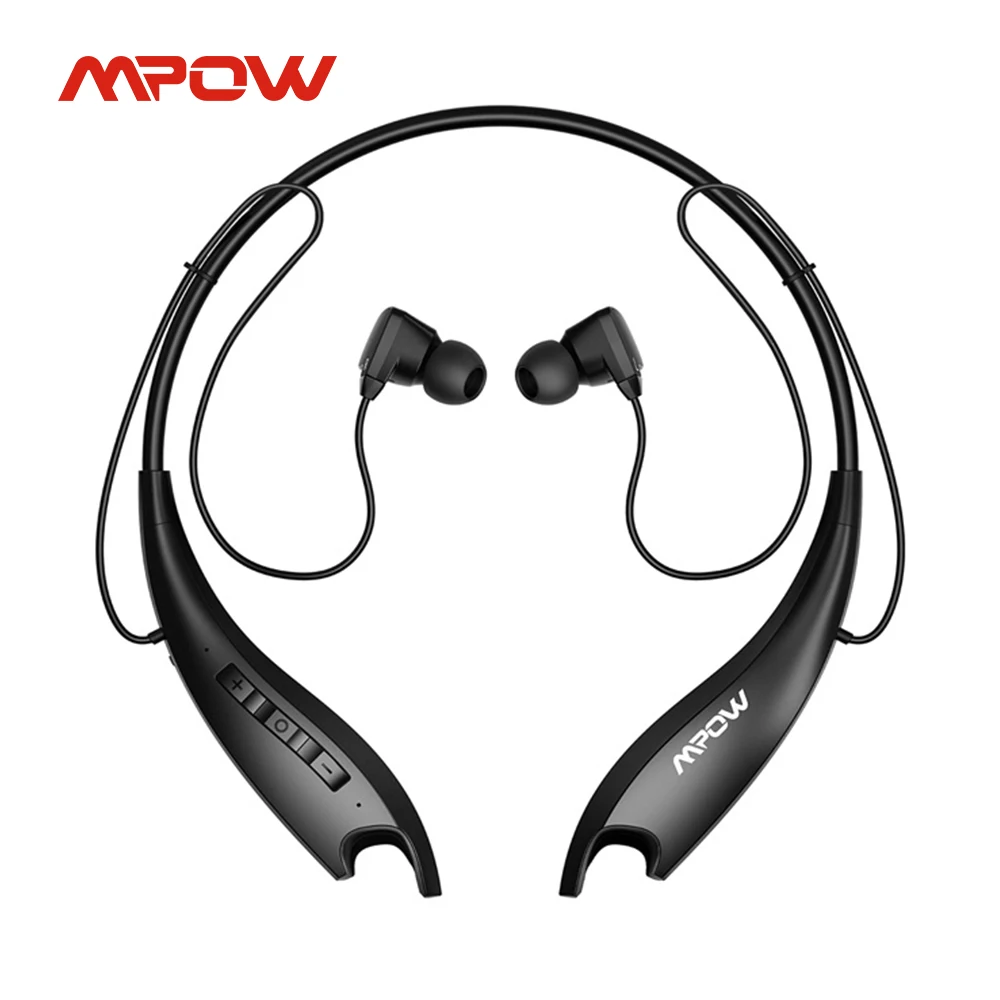 Наушники с шейным ободом Mpow Jaws Gen 5th Bluetooth 5 0 18 часов воспроизведения магнитные