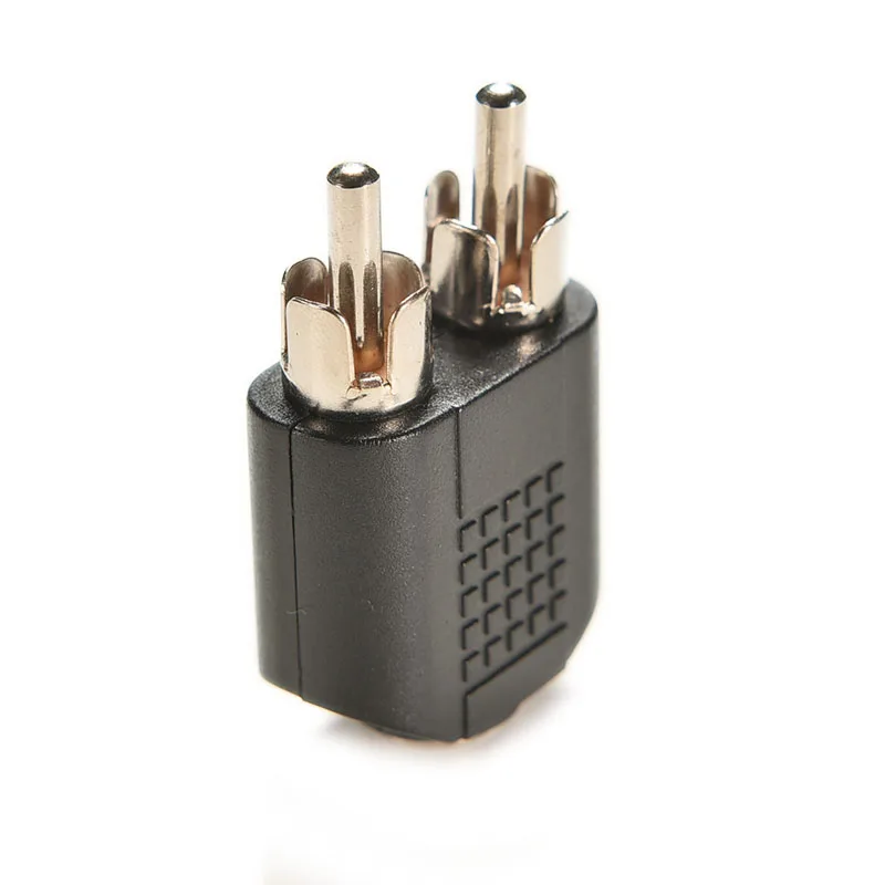 2 шт. 3 5 мм аудио стерео разъем Женский RCA Мужской Аудио адаптер конвертер для