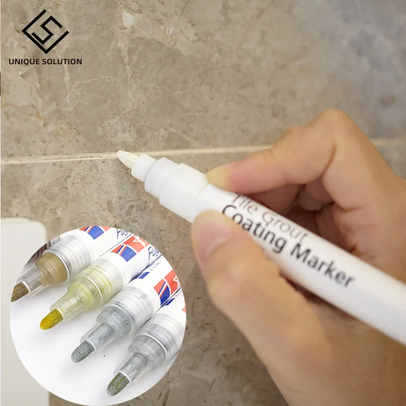 Плитка зазор ремонт цветная ручка белая плитка заправка Затирка Ручка
