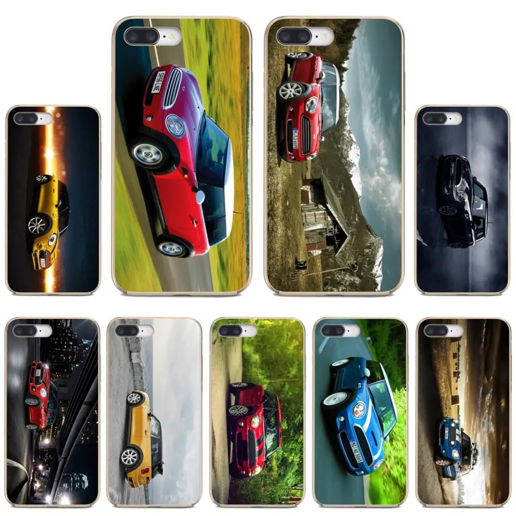 Силиконовый чехол для Huawei Honor 6 6A 7 7X 7A 7C 8 8C 8X 9 9X 10 10i 20 Lite Play Pro Mini-Cooper-Super-Car-постер |