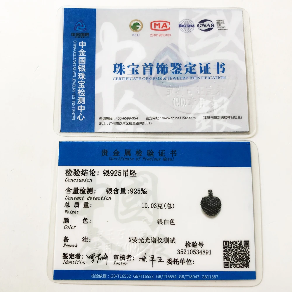 Подвеска в виде черного сердца модная новинка зимы 2019 модное блестящее ювелирное