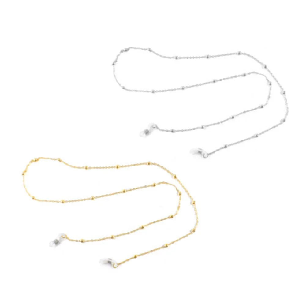 Женский Шнур для очков золотистый/серебристый цвет | Аксессуары одежды