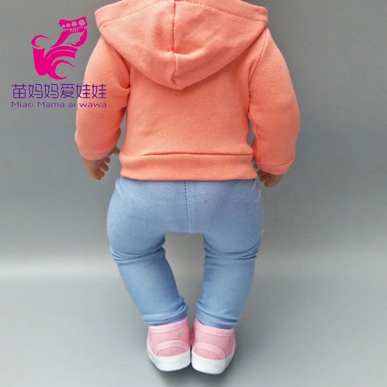Jacket for 43cm doll clothes for 18" 43cm baby doll jacket children doll toys coat pants
