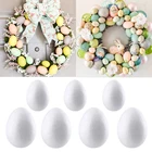 50 шт. пасхальные яйца из пены Счастливой Пасхи Украшения для самодельного изготовления окрашенные пасхальными яйцами из вечерние подароки сувениры пасхальные украшения для дома