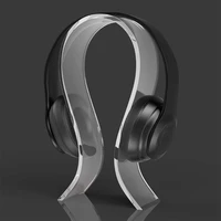 headphone stand acrylic hanger for studio headphones gaming headset display holder rack for all brands of headphones