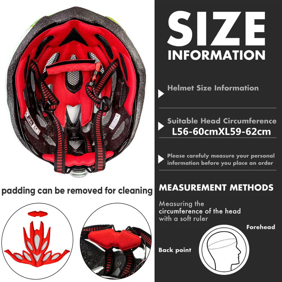 KINGBIKE ультралегкий велосипедный шлем мужской размер 56-60 см velo mtb для шоссейного