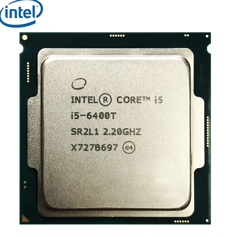 

Процессор Intel Core i5-6400T i5 6400T 2,2 ГГц четырехъядерный четырехпоточный ЦПУ Процессор 6 Мб 35 Вт LGA 1151 Intel Core i5-6400T i5 6400T 2,2 ГГц Q