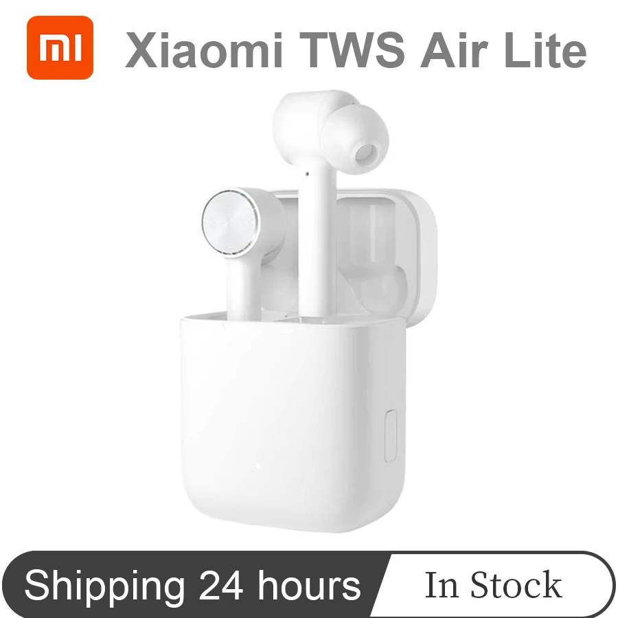 Оригинальные беспроводные наушники Xiaomi Mi True Air Lite TWS Bluetooth вкладыши стерео AAC
