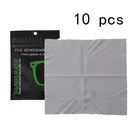 10 шт Анти-туман салфетки очки многоразовые предварительно увлажненные салфетки противотуманные Ткань для протирки линз Предотвращение запотевания очков протрите предотвращает запотевание одежда очки