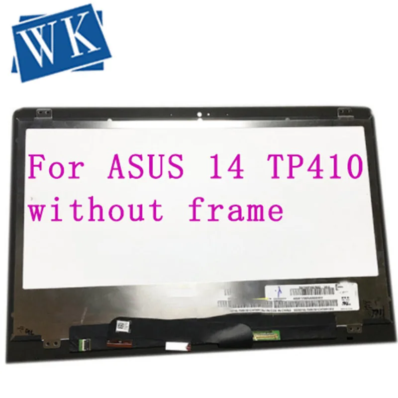 ЖК-дисплей для ASUS VivoBook Flip 14 TP410 TP410UA сенсорный экран в сборе 1920*1080 с рамкой оригинал