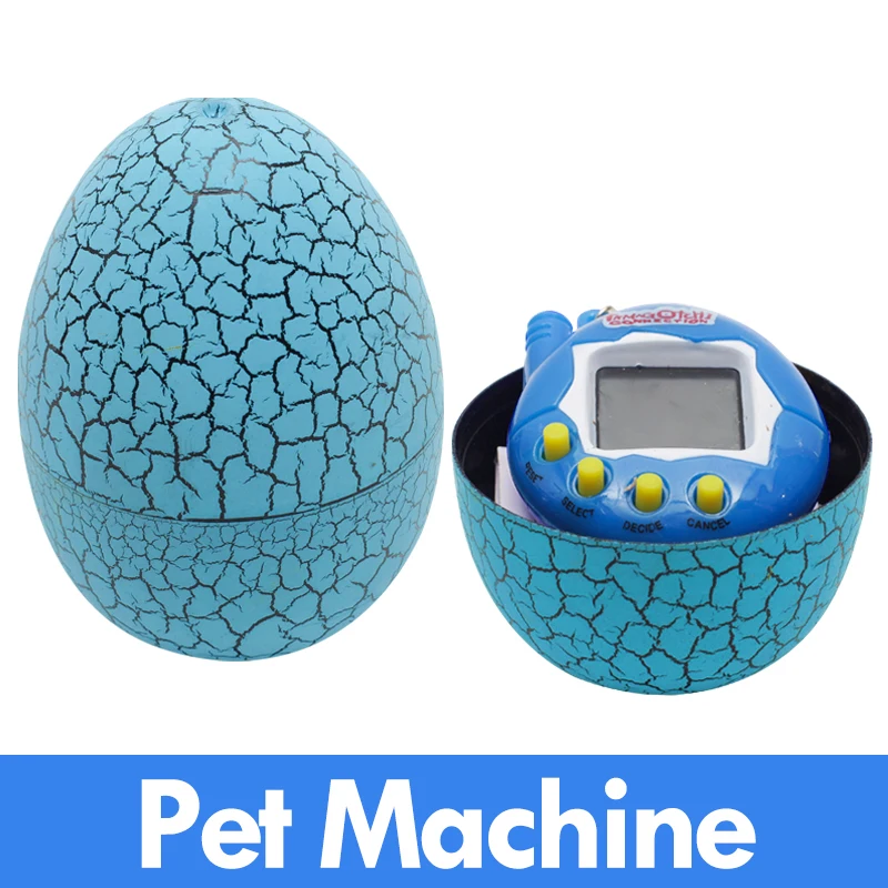 Стакан светодиодные игрушки Tamagochi яйцо динозавра виртуальный электронный