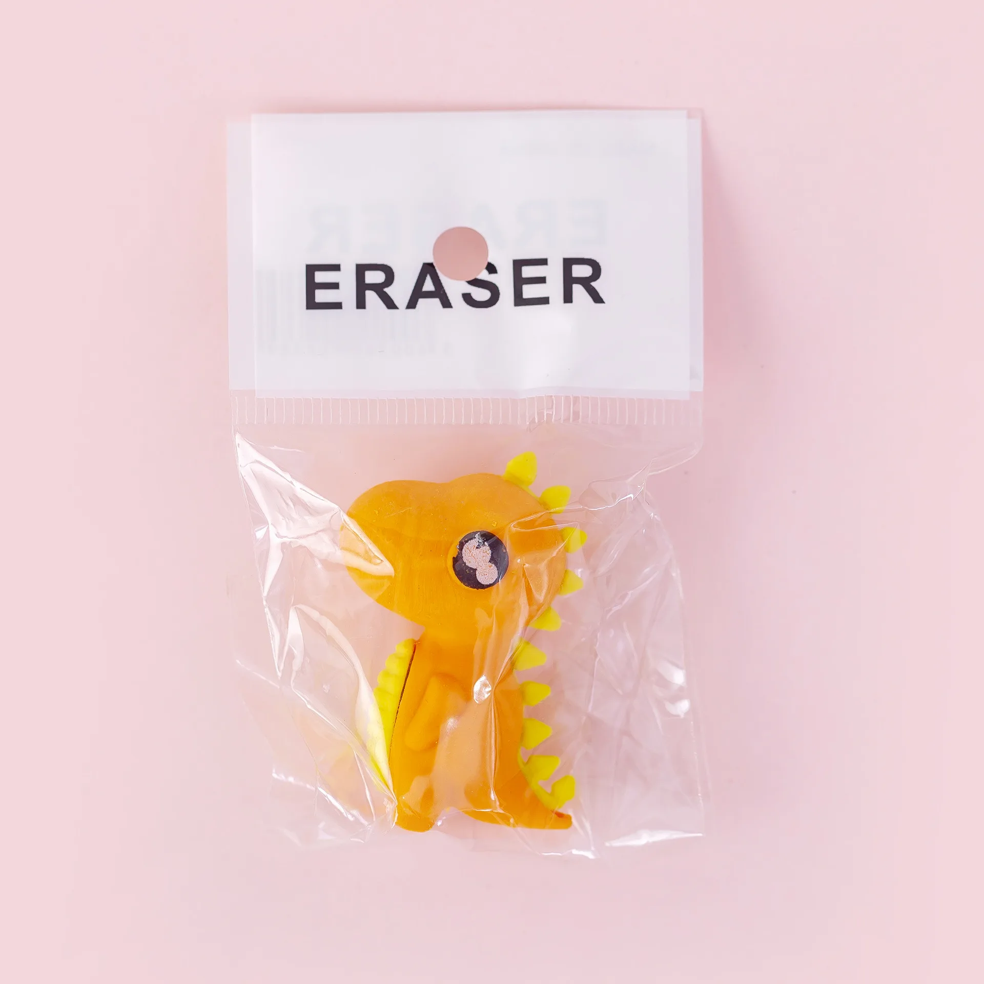 

48 pcs/lot Cartoon Dinosaur Eraser Cute Rubber Erasers Promotional Gift for kids Stationery office school supplies