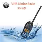 Морская радиостанция диапазона VHF Новинка 156,000-161,450 МГц, водонепроницаемый ручной Поплавковый радиоприемник IP67 5 Вт, двусторонний радиокоммуникатор