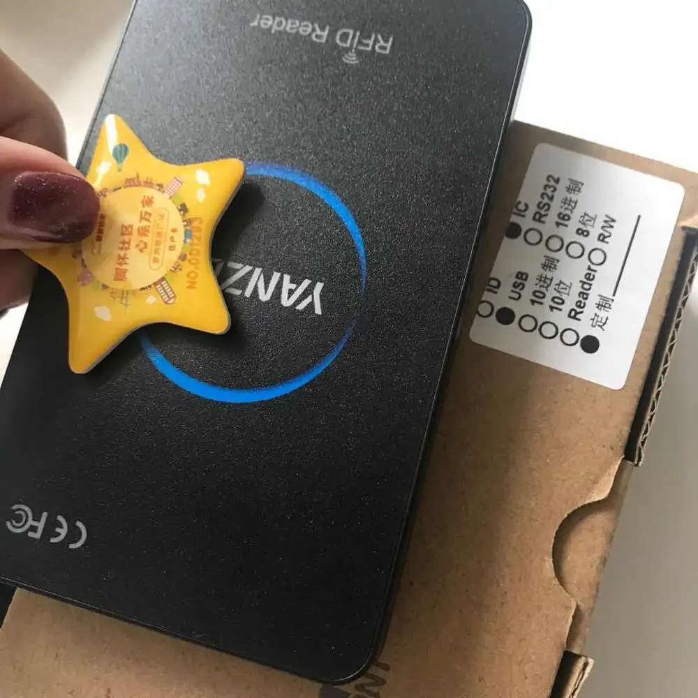 Считыватель карт Yanzeo SR160 125 кГц SR180 13 56 МГц HF USB Smart IC ID RFID для Windows 2000/XP/WIN 7/Win10/Vista/Android