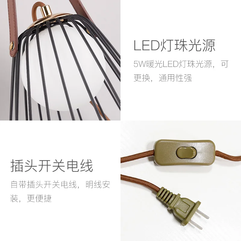 Настенные светильники современный прикроватный светильник для спальни гостиной