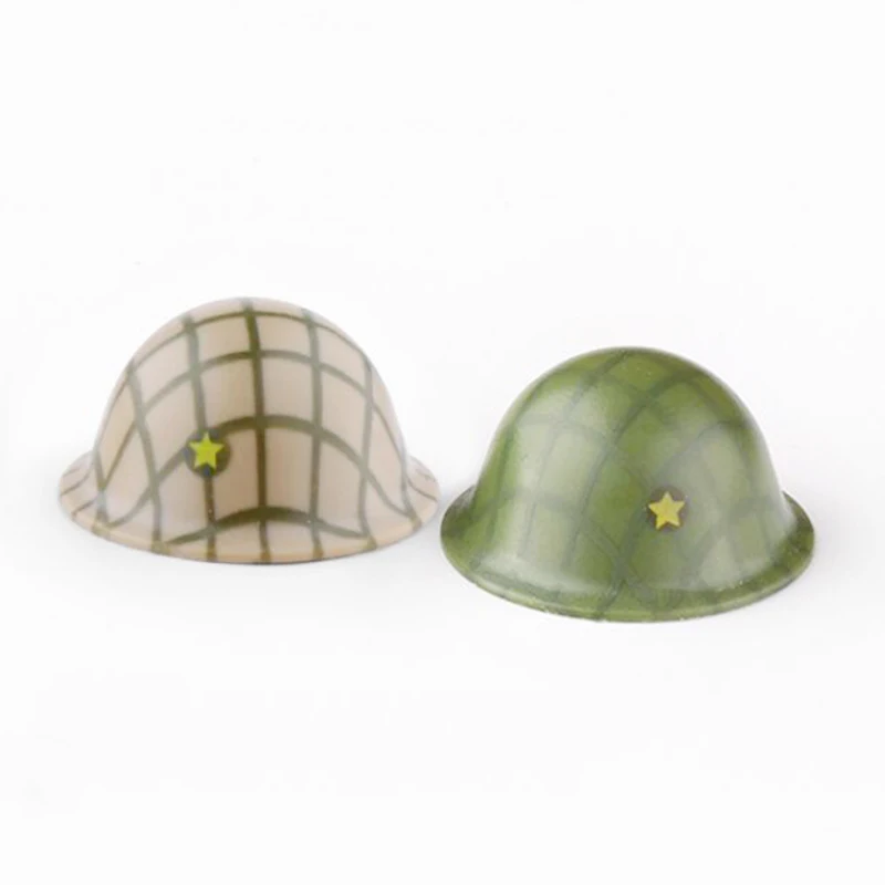 5 шт./лот Военная серия армейский солдат шлем строительные блоки армейская фигура