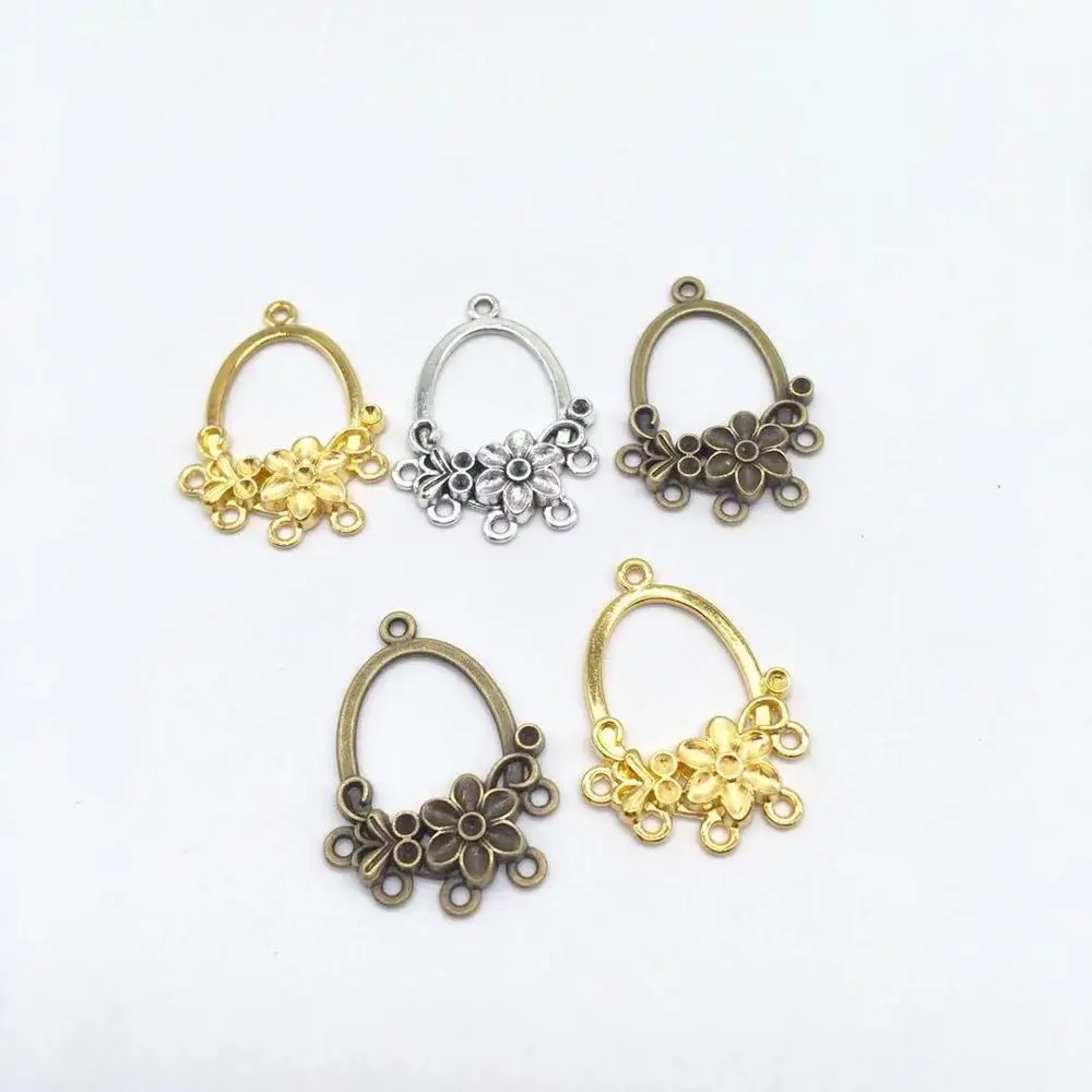 

12 шт. несколько висячих отверстий венок соединитель Подвески fit DIY ручной работы ожерелье серьги браслет, ювелирные изделия с бриллиантами и...