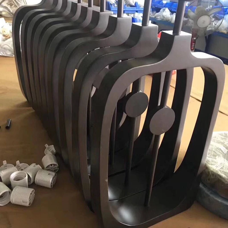 Современная черная настольная лампа E27 декоративная для чтения прикроватная