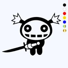 CK3123#20*14м 15*11мнаклейки на авто JDM Pucca водонепроницаемые наклейки на машину наклейка для авто автонаклейка стикер этикеты винила наклейки стайлинга автомобилей