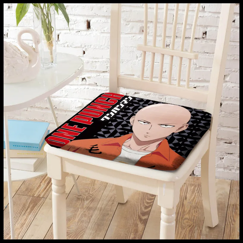 

Аниме/One-Punch Man Chain Saitama/Chain Genos/Sound Sonic/Tornado of Terror высокоэластичная подушка для сиденья из хлопка с памятью/коврик