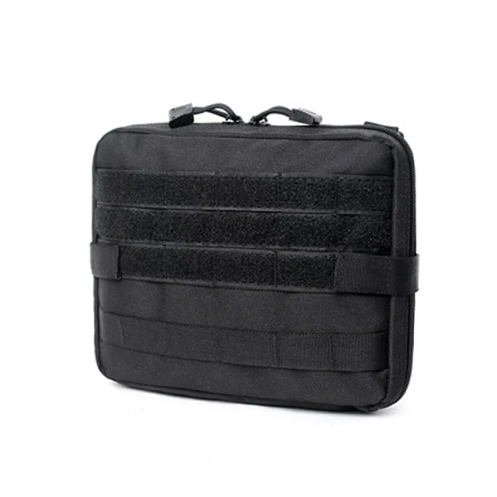 

Outdoor Oxford Cloth Life-saving Medical Bag Full Clamshell Double Zipper Waterproof Military Nylon Webbing System Bag