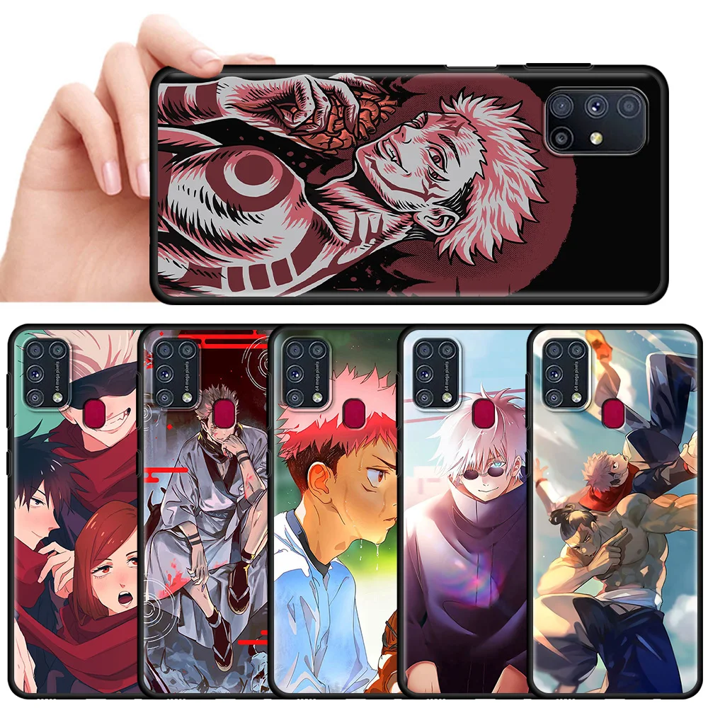 

Jujutsu Kaisen Mobile Phone Case For Samsung Galaxy A50 A70 A10 A30 A20e A20s A40 A10e M51 M31 M31s M30s M11 Back Cover