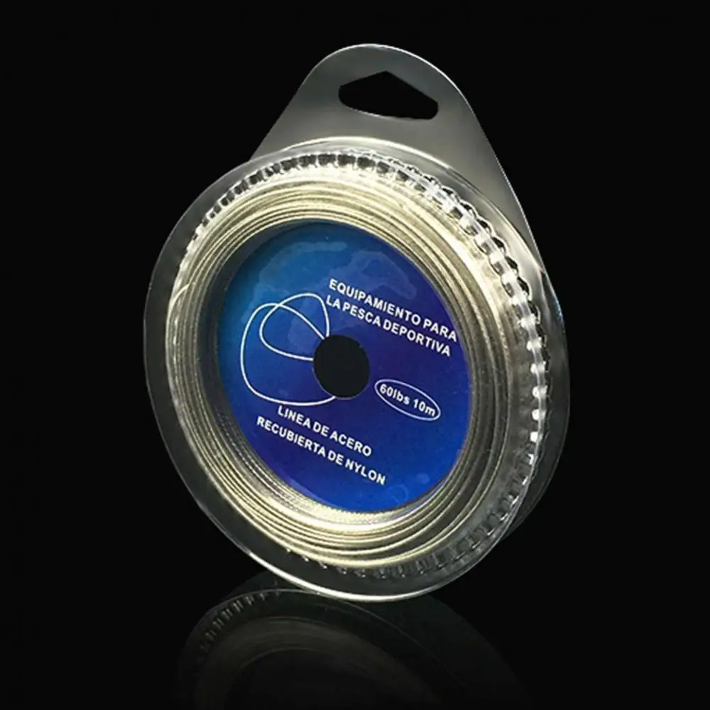 35% Discounts Hot! 10M 7 Strands Braid 10LB-120LB Stainless Steel Wire Super Strong Fishing Line