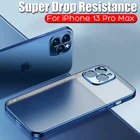Роскошный прозрачный силиконовый чехол с квадратной рамкой для iPhone 11 12 13 Pro Max Mini X XR 7 8 Plus SE 2020, прозрачная задняя крышка