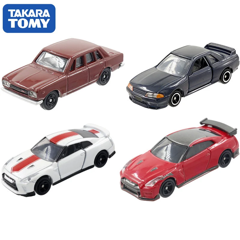 

Tomy Cars Series Metal Cast Simulation Model GT-R Sports Car Kit 1*4 50th Anniversary Edition