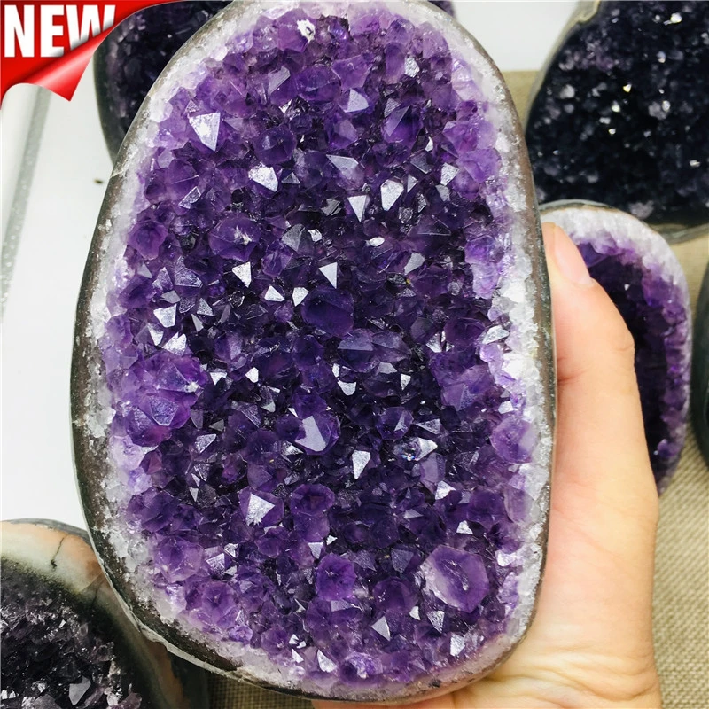 

Natural Uruguay Dream Amethyst Quartz Crystal Cluster Specimen Healing