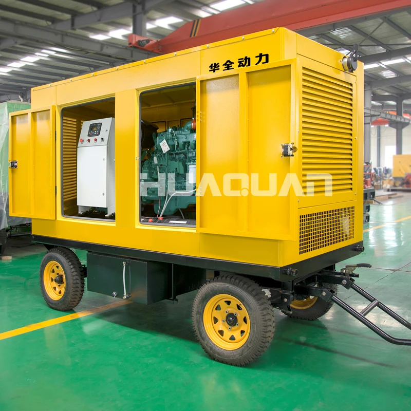 Новый тип 400kva дизельный генератор с прицепом и навесом|generator set|diesel generator setgenerator set