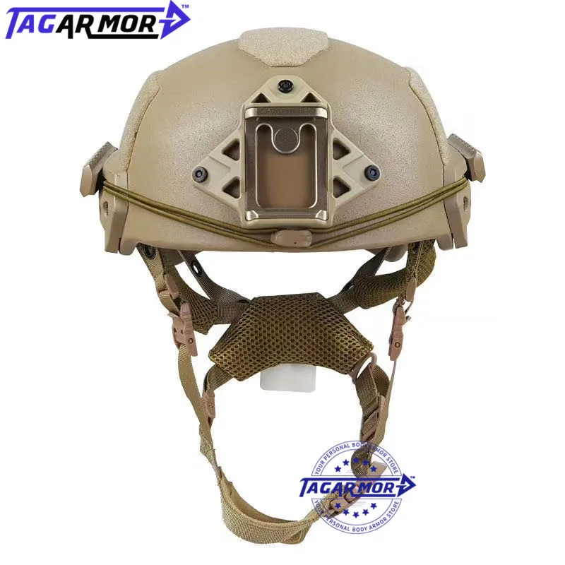 

Military NIJ Standard Bulletproof Helmet Level IIIA PE Tactical Ballistic Helmet