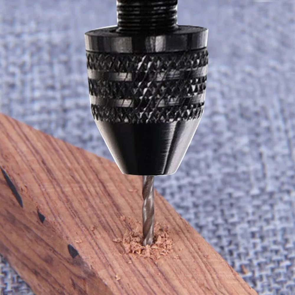 

Drilling Hand drill Chuck Bits Workshop Slotting Bits Twisted Rotary Black
