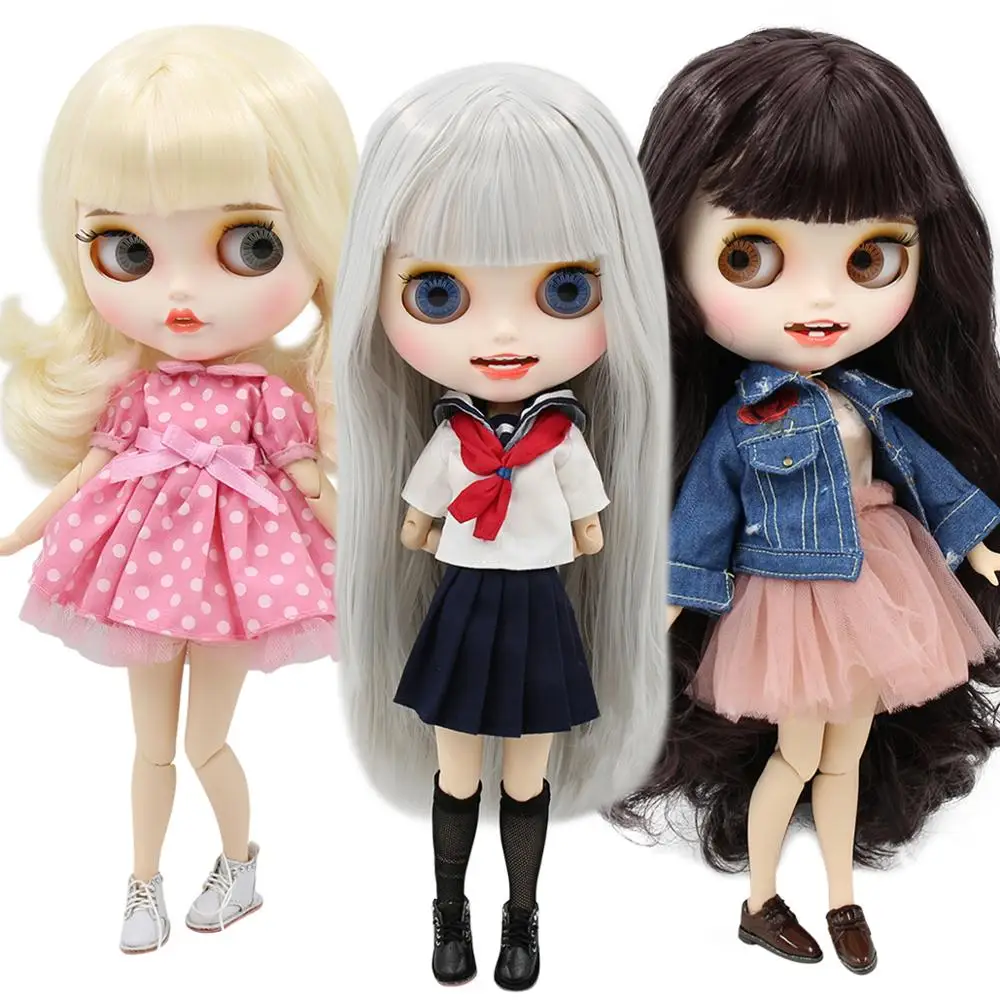 Ледяная кукла DBS Blyth 1/6 bjd ob24 игрушка шарнирное тело белая кожа пользовательская