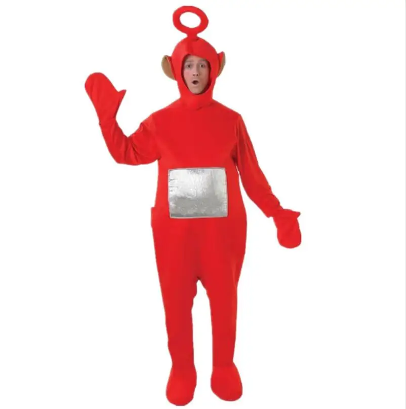 

New Teletubbies Costumes Adult Cute Carnival Party Anime Teletubbie for Women Men Funny Halloween Costume Show Dress New Telet