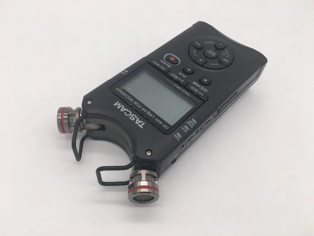 TASCAM DR-40X обновленная версия DR-40 портативный четырехтрековый Цифровой диктофон профессиональная записывающая ручка
