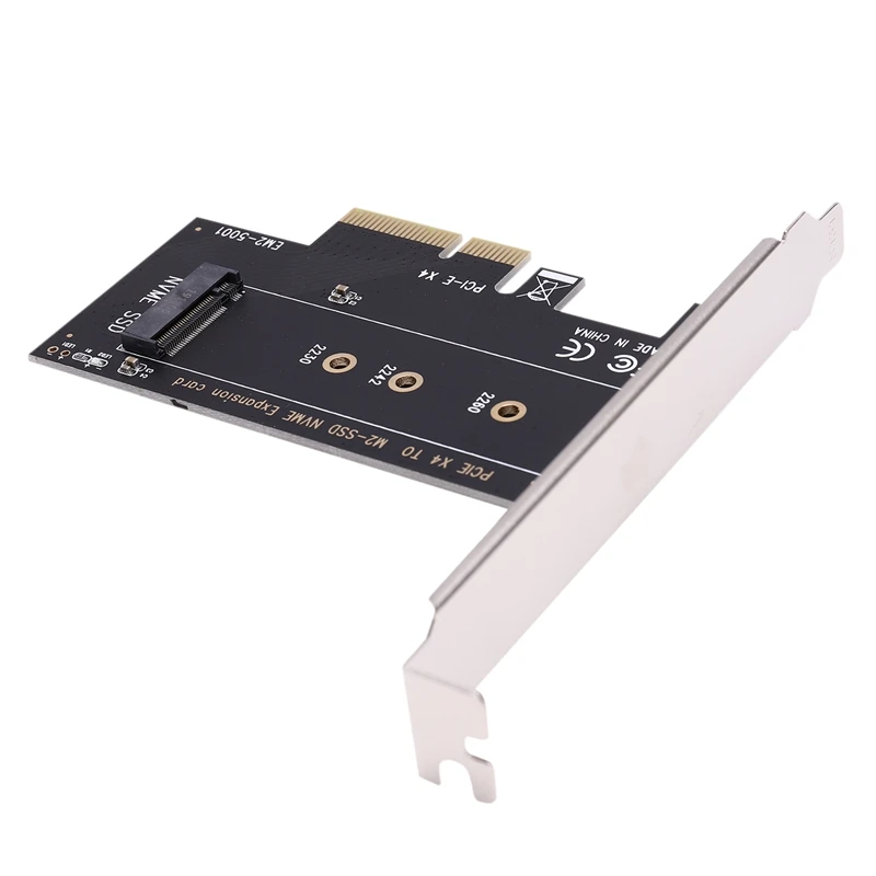 EM2 5001 PCI E 3 0 X4 для NVMe M.2 NGFF M ключ SSD высокоскоростная Плата расширения ПК рабочего