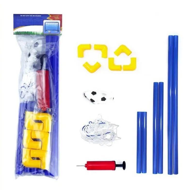 

Assemble Football Goal Toy Set Kids Soccer Goal Pool Set Mini Ball Toys for Toddler Boys and Girls 3+