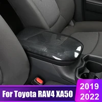 for toyota rav4 2019 2020 2021 2022 rav 4 xa50 accessories car armrests storage box mats dust proof cushion cover waterproof