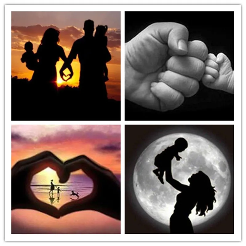 Сделай Сам новая Алмазная вышивка для родителей и детей картина полное сверление