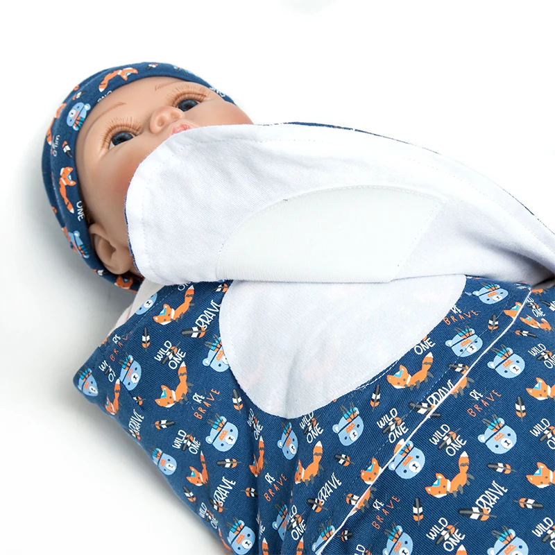 2 pcs/pack Newborn Baby Swaddle Wrap for 0-3 month Infant Sleeping Bag | Мать и ребенок