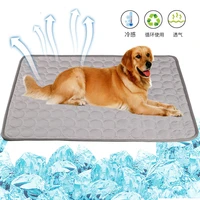 cold feeling pet cool pad summer cats and dogs cooling ice silk breathable pet pad dog kennel pets bed dog cooling mat