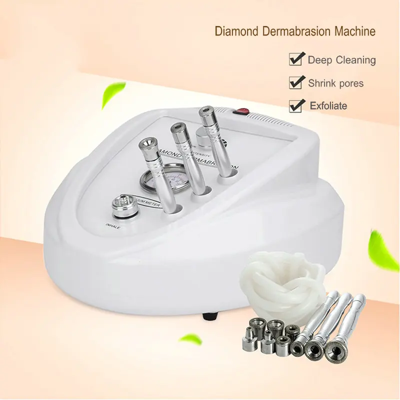 

2021 New Mini Portable Diamond Dermabrasion Microdermabrasion Machine Skin Exfoliato Anti Wrinkle Device Blackhead Remover