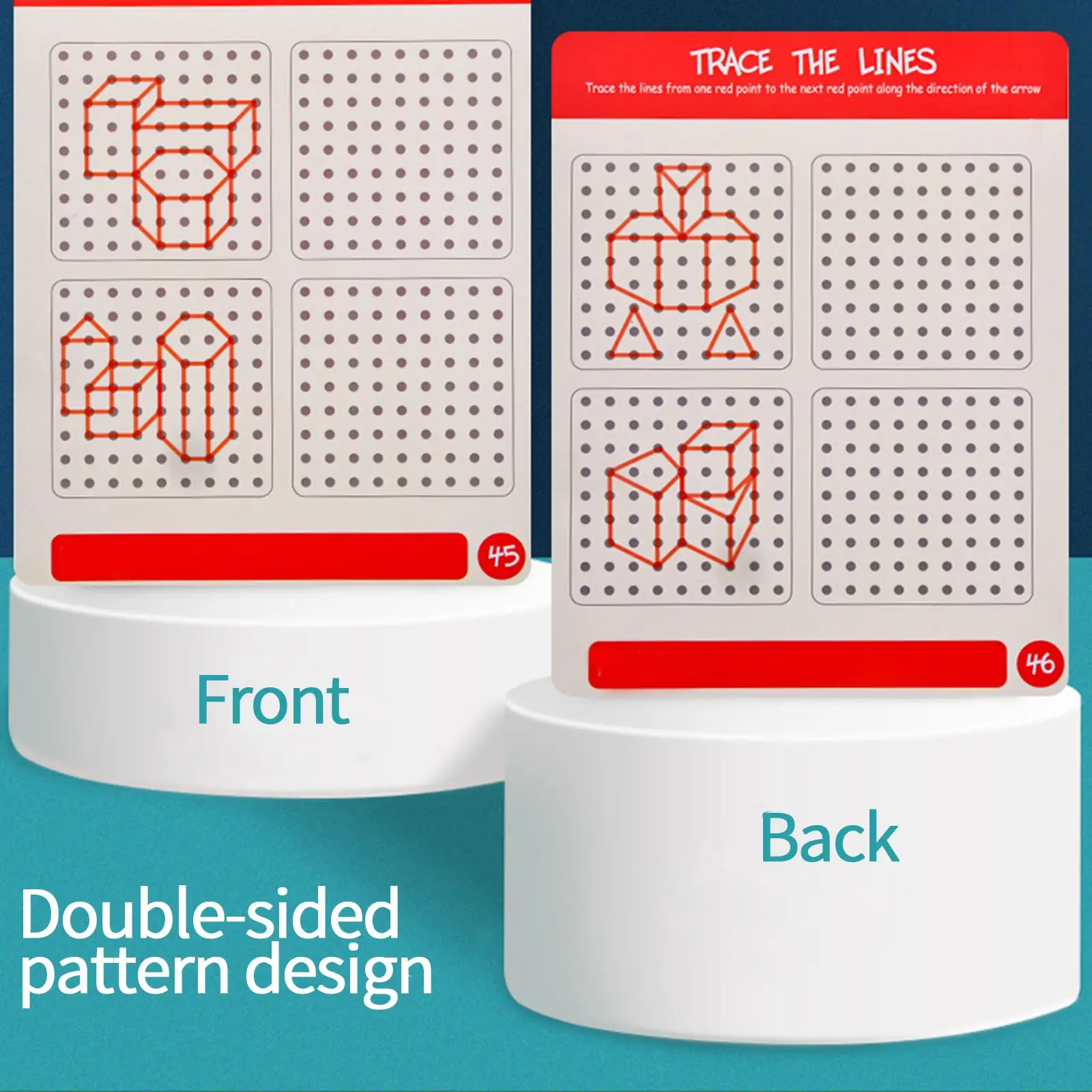 

Drawing Toy Set Water Coloring Book Toys Drawing Board Montessori Book Painting Training Card Educational Toys Gift For Kid