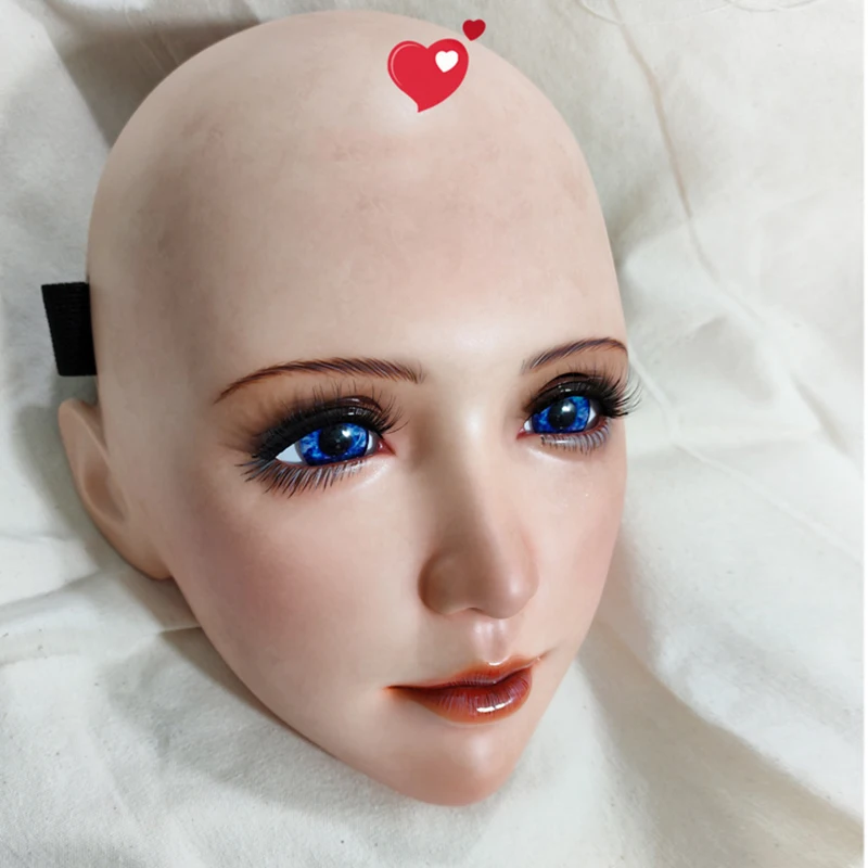 (Feng-3) женский сладкий девушка Смола половина головы кигуруми BJD глаза Crossdress