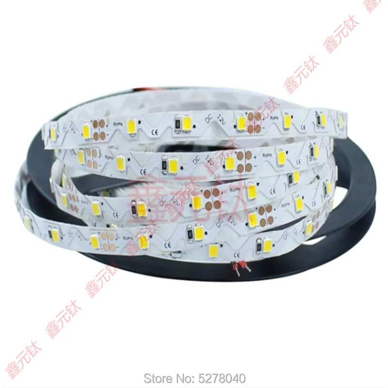 

S Form 2835 12V led strip white warm whtie red green blue 4000K golden highlight Article lamp 300leds 5meter/lot