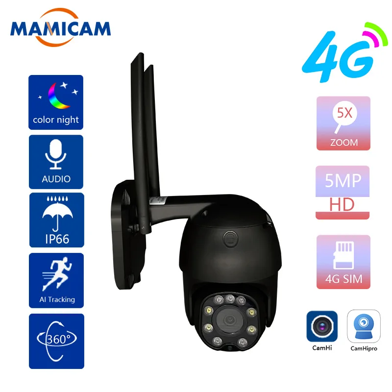 1080P 3G 4G сим карты Беспроводной с поддержкой Wi Fi Камера монитор CCTV уличная P2P ИК