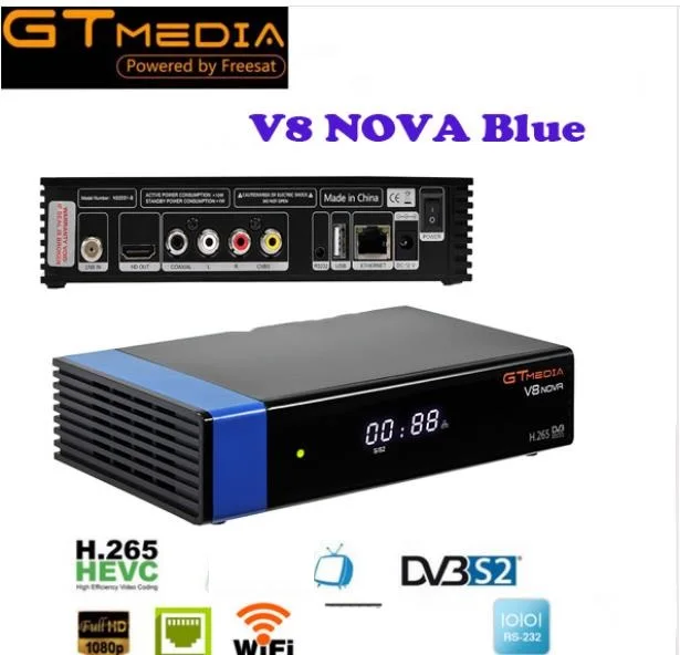 5 шт. GT MEDIA GTMEDIA V8 nova вариант v8 синий же как сел V9 Супер Спутниковый ТВ приемник IP DVB