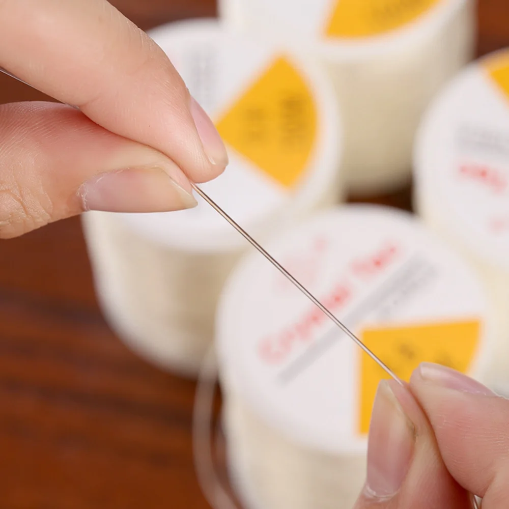 Прозрачная эластичная веревка для катушки прозрачная нить рукоделия